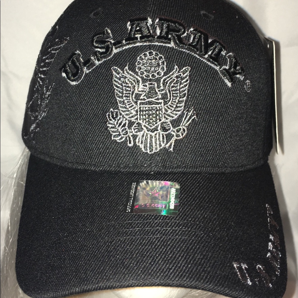 Embroidered: U.S. ARMY. Velcro adjustable, Cap..